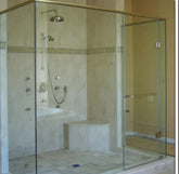 10mm clear glass with toughened for shower partition